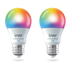 Innr Smarte home lampe WiFi Bulb White & Colour E27 2-pack