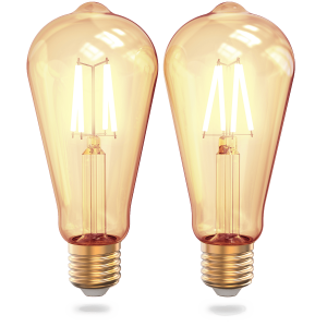 Innr Smarte home lampe WiFi Filament Vintage Edison E27 2-pack 1200 x 1200 pixels