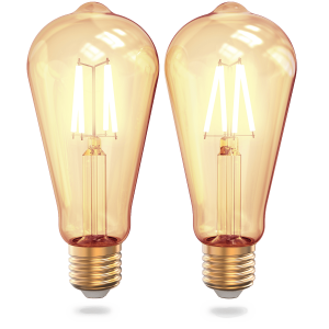 Innr slimme verlichting WiFi Filament Vintage Edison E27 2-pack