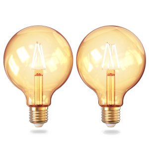 Innr slimme verlichting WiFi Filament Vintage Globe E27 2-pack
