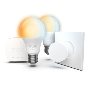 Innr slimme verlichting starter kit with Bridge + 2x Bulb Comfort + Smart Button