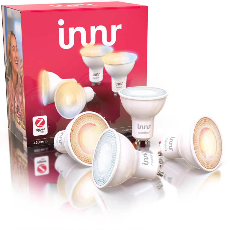 Innr Tunable White Spot Comfort GU10 Bulb RS 227 T Zigbee