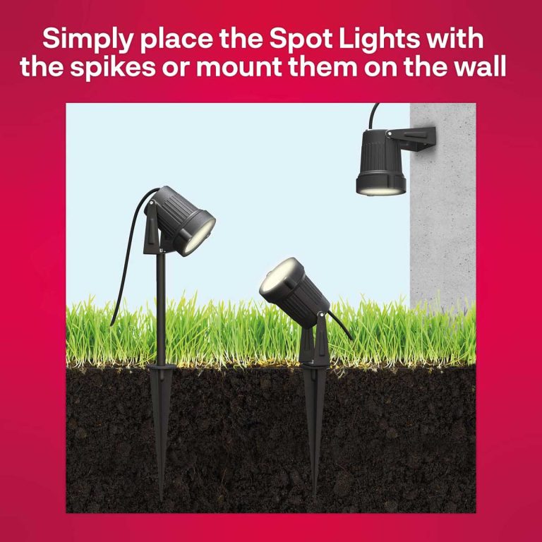 EU Version innr Smart Outdoor Spot Light Colour 3 Pack 