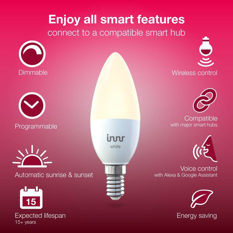 Innr Smart Candle White with small E14 fitting