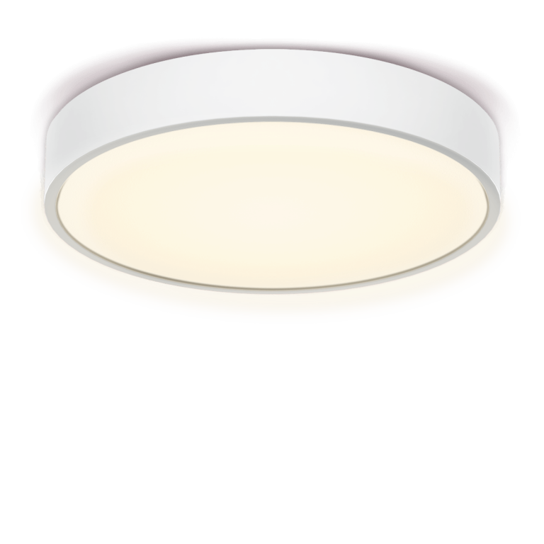 Smart Round Ceiling Lamp High Light Output Of 1200lm Innr Lighting - Circle Light On The Ceiling