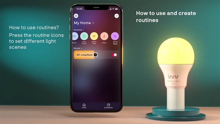 innr BR30 Smart Bulb, Works with Philips Hue* BR30, Alexa, Hey Google,  SmartThings (Hub Required), Zigbee Bulb, Dimmable Warm White LED Light  Bulbs